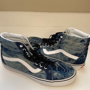 Denim High Top Vans